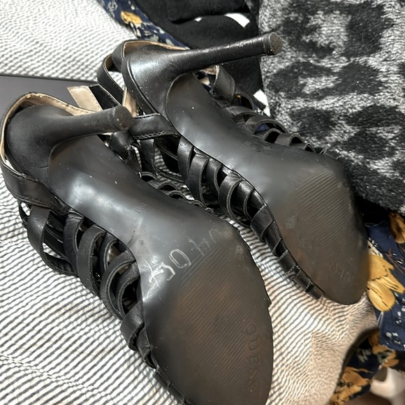 Guess leather caged high heeled gladiator sandals - Picture 6 of 6